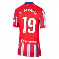 Camiseta Atletico Madrid Julian Alvarez #19 Primera Equipación para mujer 2024-25 manga corta